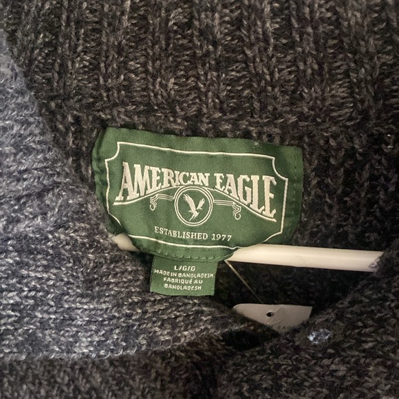 American Eagle Outfitters Grey Chunky Sweater - Picture 3 of 5